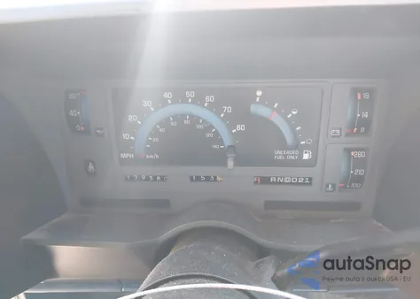 1992 Chevrolet S Truck S10 from USA, damaged, VIN 1GCCS19Z9N2156824